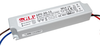 Zasilacz LED 12V 24W 2A hermetyczny IP67 GPV-20-12