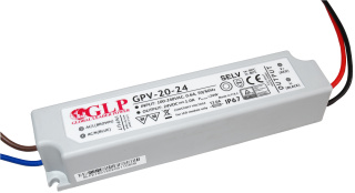 Zasilacz LED 24V 24W 1A hermetyczny IP67 GPV-20-24