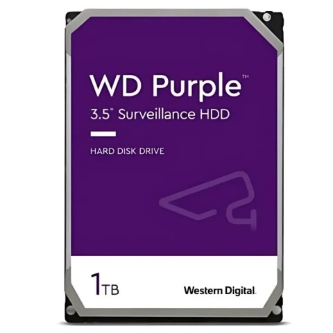 Dysk Twardy HDD 1TB SATA 3.5" Do Rejestratora Monitoringu WD PURPLE