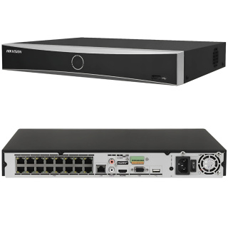 Rejestrator PoE 16 kanałowy IP Hikvision DS-7616NXI-K2/16P(D)