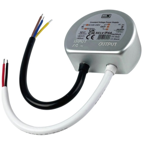 Zasilacz 12V 5A 60W LED dopuszkowy wodoodporny A6012Y Zasilacz 12V 5A 60W LED dopuszkowy wodoodporny A6012Y