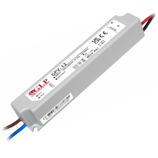 Zasilacz LED 12V 12W 1A hermetyczny IP67 GPV-12-12