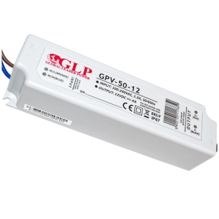 Zasilacz LED 12V 48W 4A hermetyczny IP67 GPV-50-12
