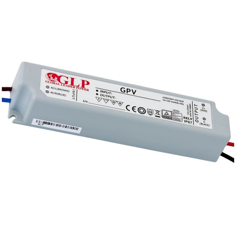 Zasilacz LED 24V 36W hermetyczny GPV-35-24 Zasilacz LED 24V 36W hermetyczny GPV-35-24