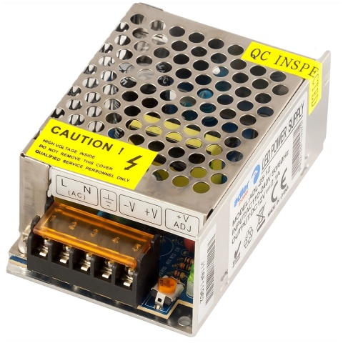 Zasilacz modułowy 12V 25W 2.1A LED regulowany DC slim ADL-25-12