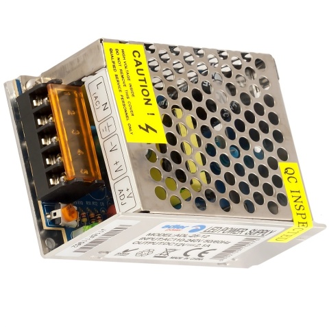 Zasilacz modułowy 12V 25W 2.1A LED regulowany DC slim ADL-25-12