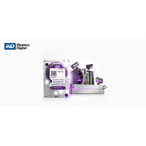 Dysk Twardy HDD 10TB SATA 3.5 cala Do Rejestratora Monitoringu WD PURPLE