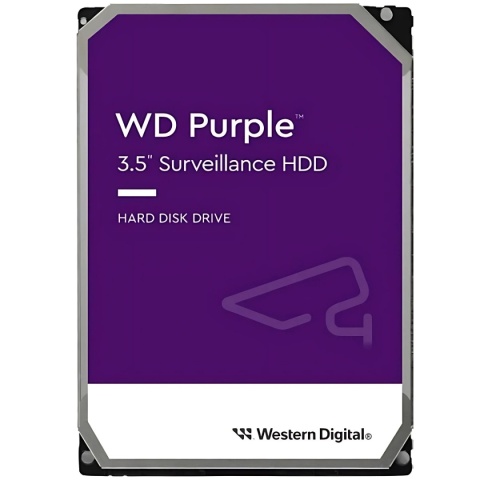 Dysk Twardy HDD 8TB SATA 3.5" Do Rejestratora Monitoringu WD PURPLE