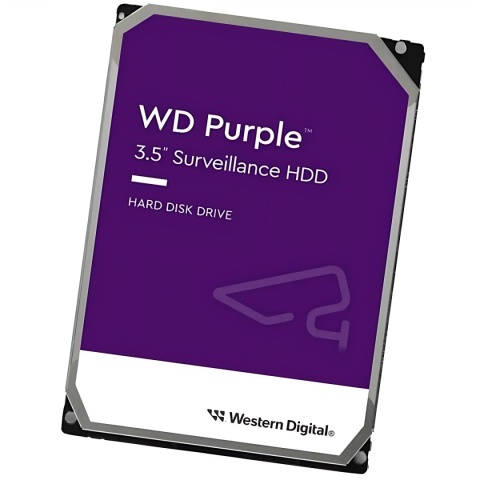 Dysk Twardy HDD 8TB SATA 3.5" Do Rejestratora Monitoringu WD PURPLE