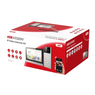Przewodowy Zestaw Wideodomofonu IP POE Hikvision DS-KIS613-S