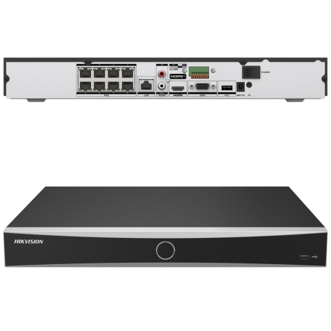 Rejestrator PoE 8 kanałowy IP Hikvision DS-7608NXI-K2/8P