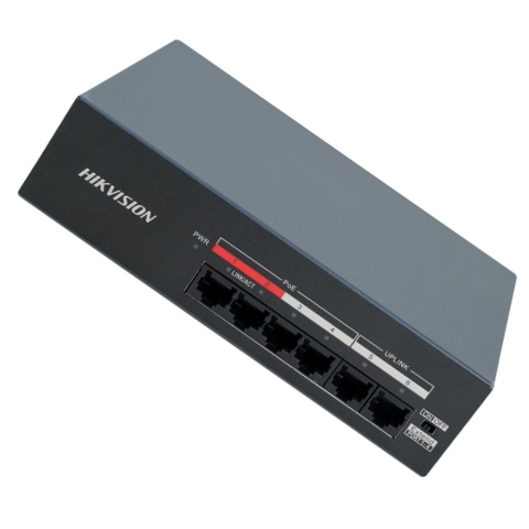 Switch POE 4 port zasilacz do kamer Hikvision DS-XS06-P
