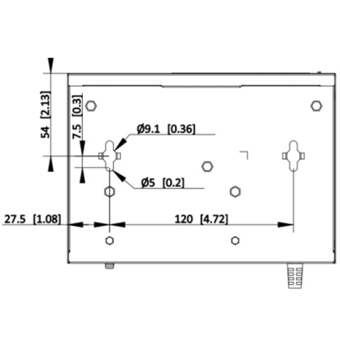 Switch POE 4 port zasilacz do kamer Hikvision DS-XS06-P