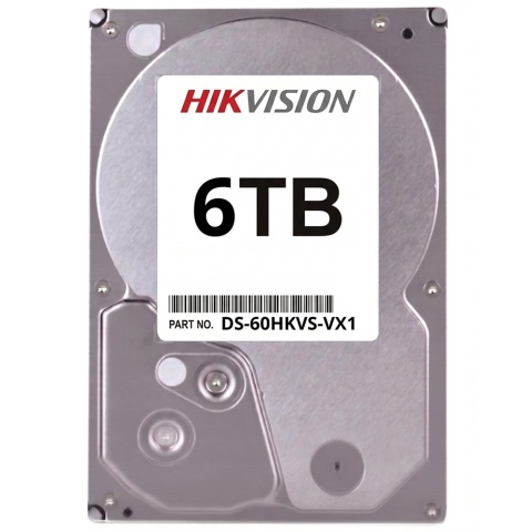 Dysk Twardy HDD 6TB SATA 3.5 cala Hikvision Do Rejestratora Monitoringu