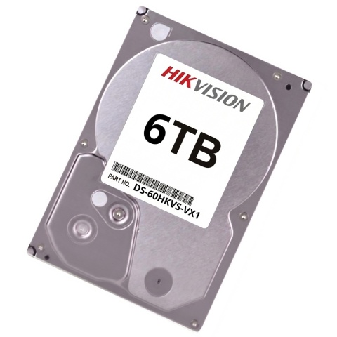 Dysk Twardy HDD 6TB SATA 3.5 cala Hikvision Do Rejestratora Monitoringu