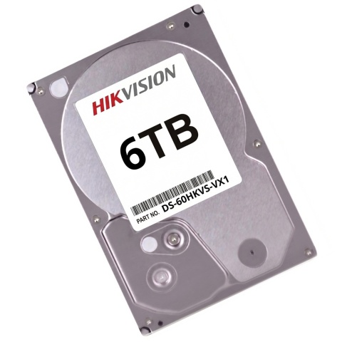 Dysk Twardy HDD 6TB SATA 3.5 cala Hikvision Do Rejestratora Monitoringu