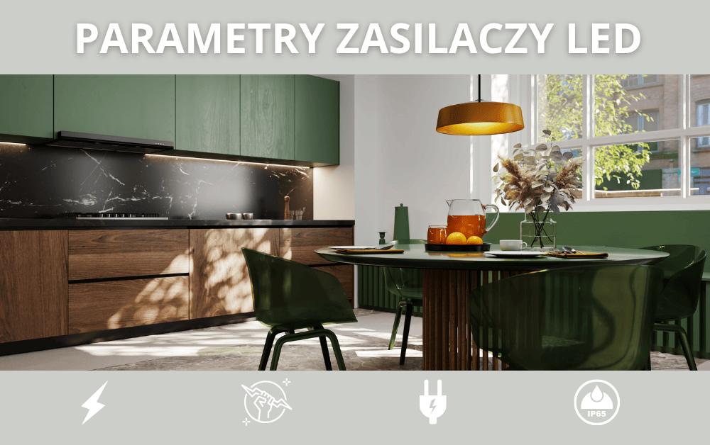 Co oznaczają parametry na zasilaczu LED? Napięcie, prąd, moc – prostym językiem